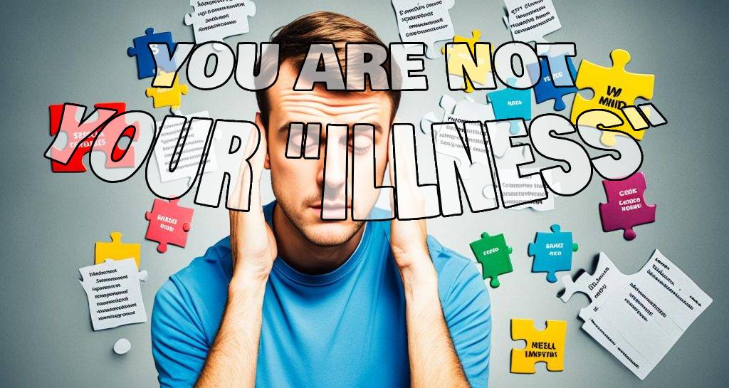 identifying with your illness is not normal