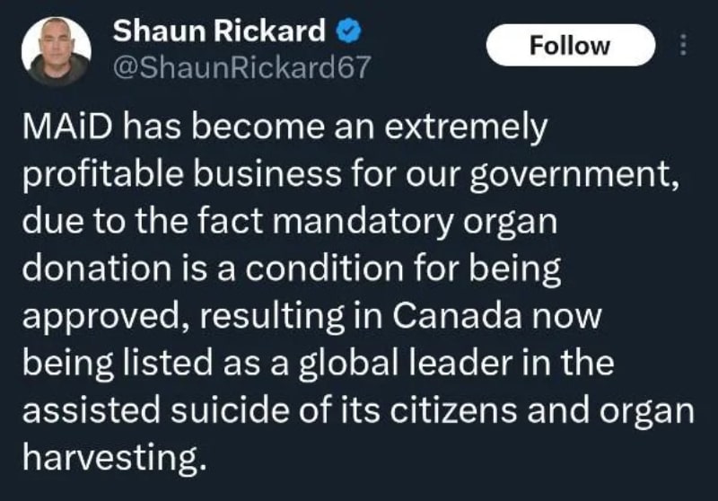 maid canada organ harvesting